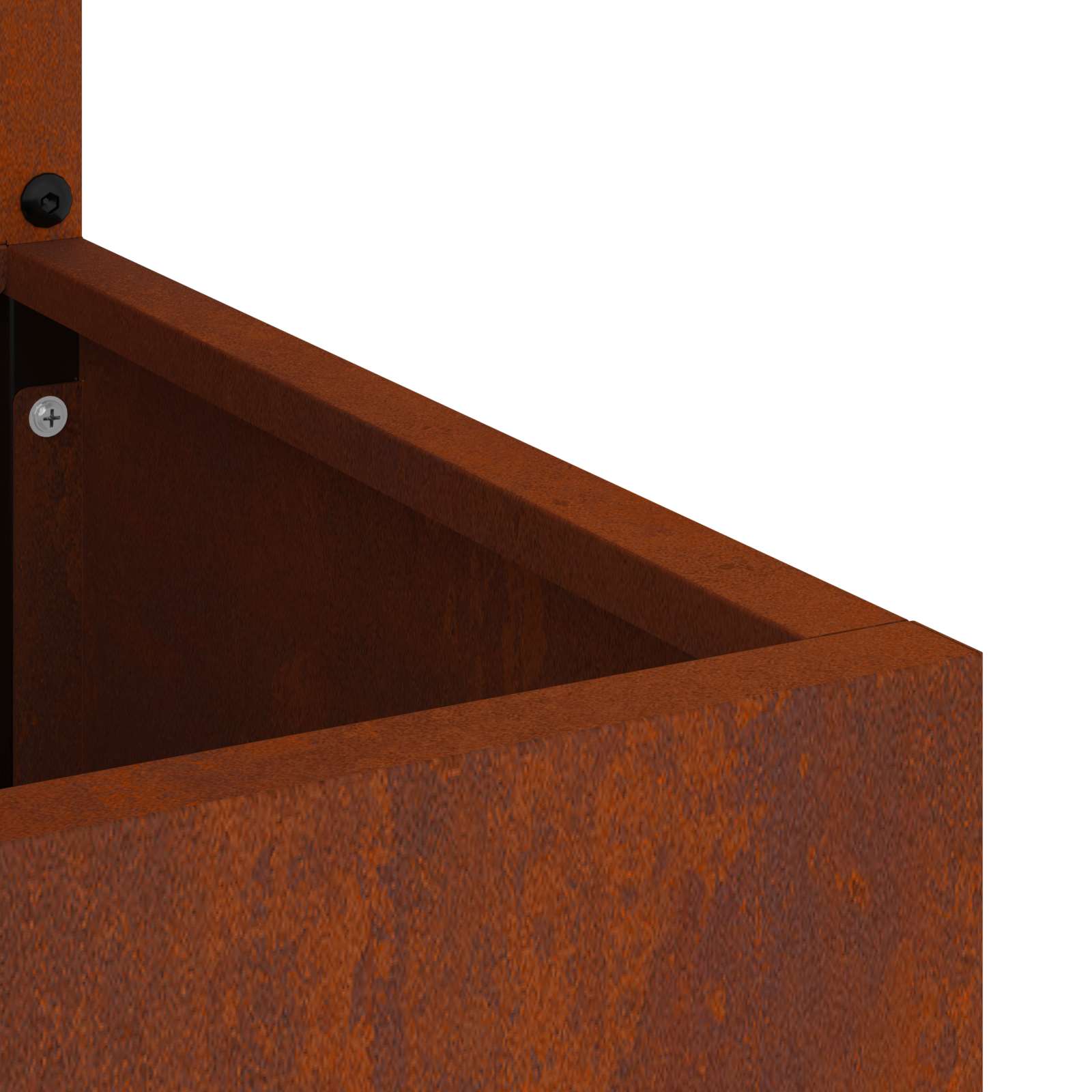 Schermo per privacy in giardino Ruggine 50 x 32 x 150 cm
