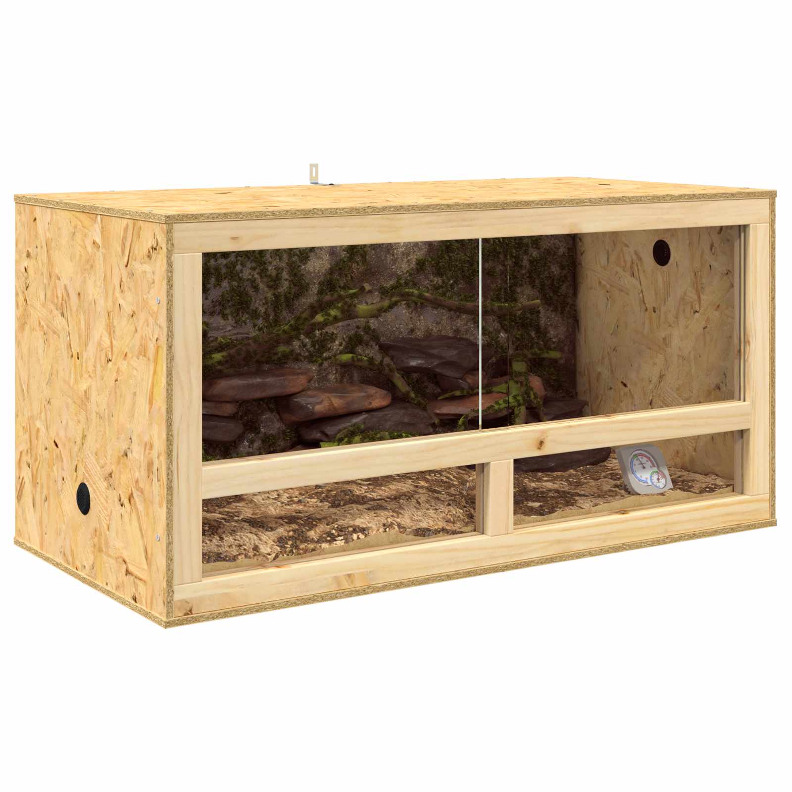Terrario Marrone 100 x 50 x 50 cm OSB