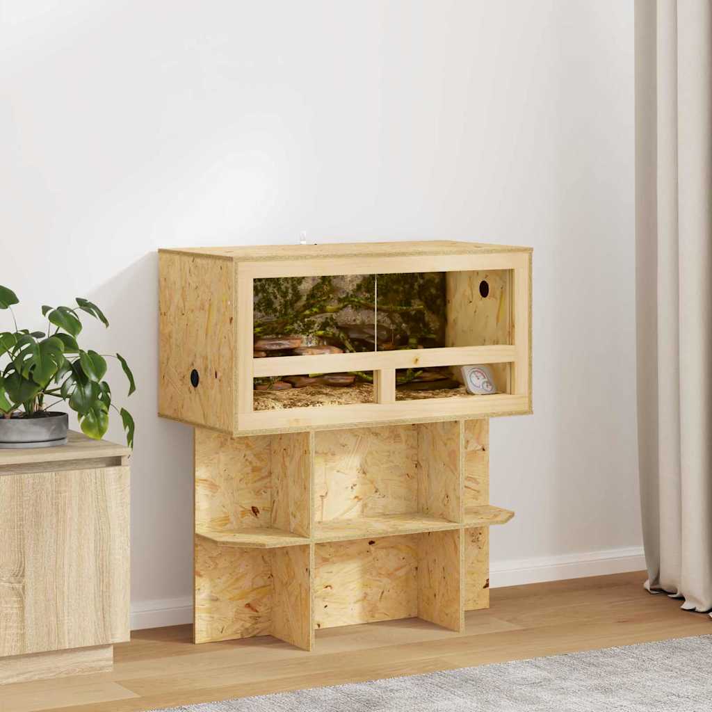Terrario Marrone 80 x 40 x 40 cm OSB