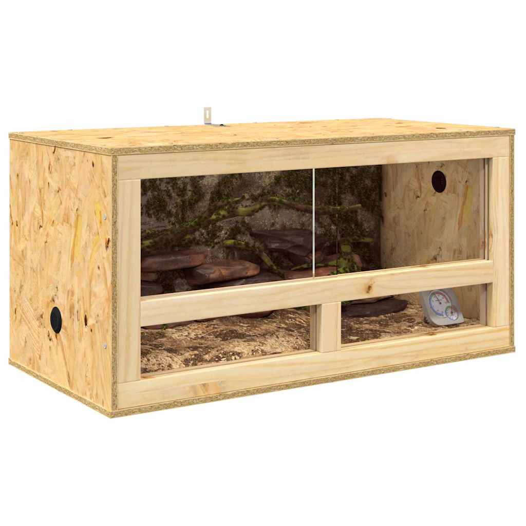 Terrario Marrone 80 x 40 x 40 cm OSB