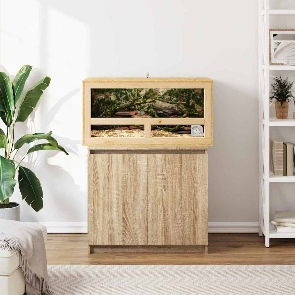 Terrario Marrone 80 x 40 x 40 cm OSB