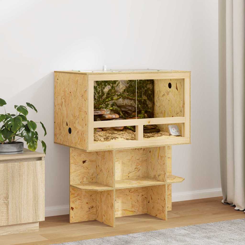 Terrario Marrone 80 x 50 x 50 cm OSB