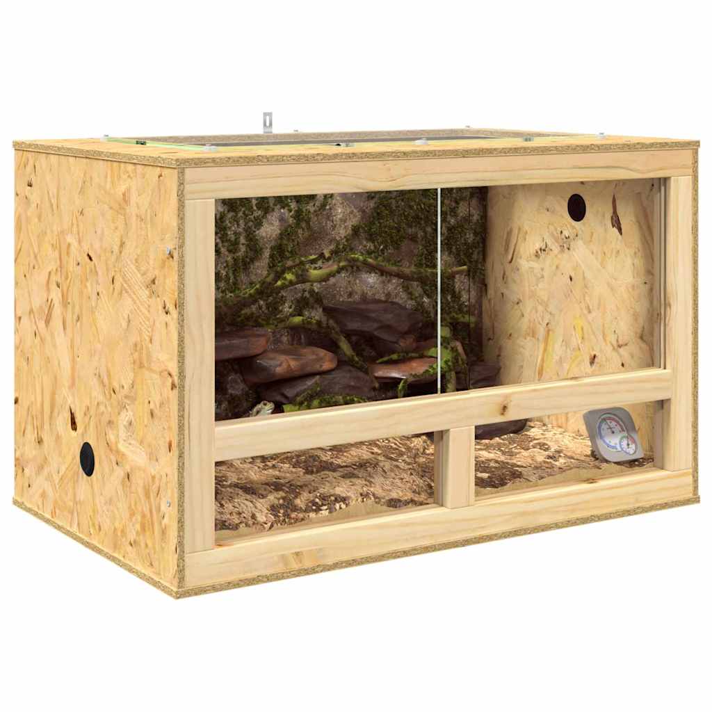 Terrario Marrone 80 x 50 x 50 cm OSB