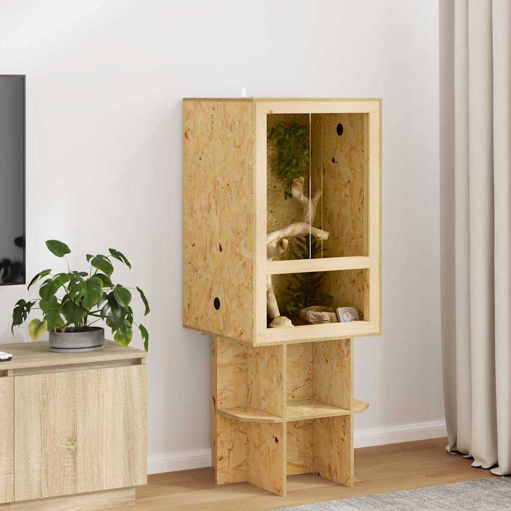 Terrario Marrone 50 x 50 x 80 cm OSB