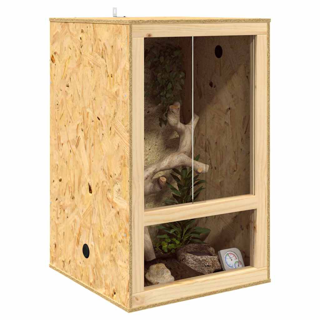 Terrario Marrone 50 x 50 x 80 cm OSB