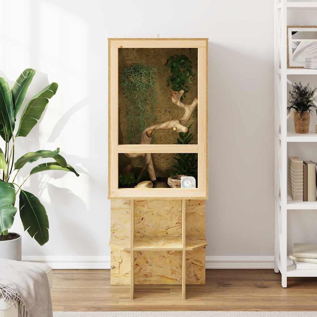 Terrario Marrone 50 x 50 x 80 cm OSB