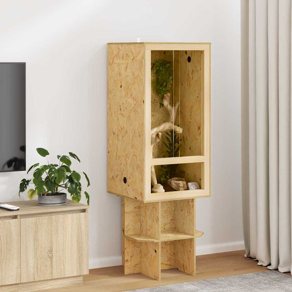 Terrario Marrone 50 x 50 x 100 cm OSB