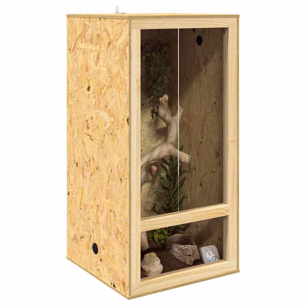 Terrario Marrone 50 x 50 x 100 cm OSB