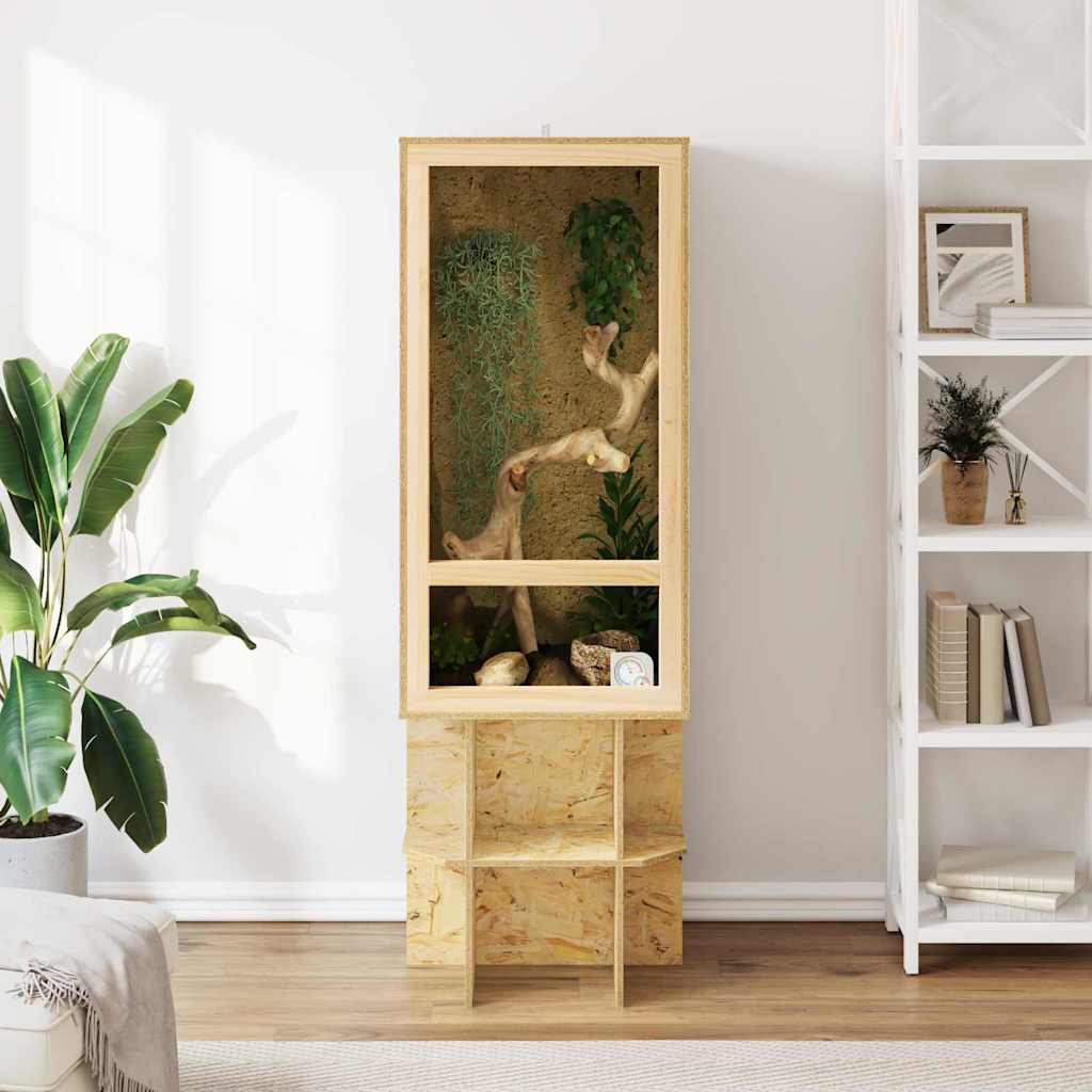 Terrario Marrone 50 x 50 x 100 cm OSB