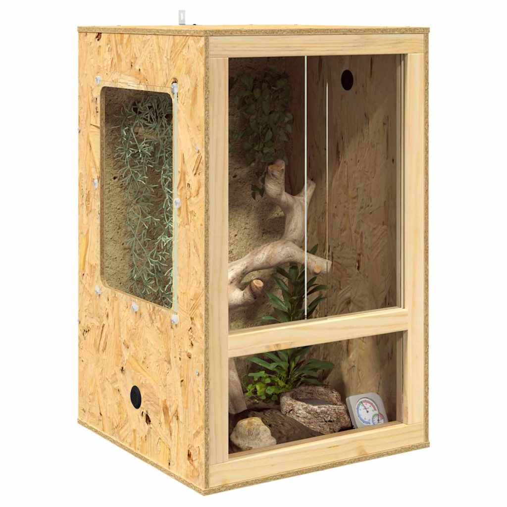 Terrario Marrone 50 x 50 x 80 cm OSB