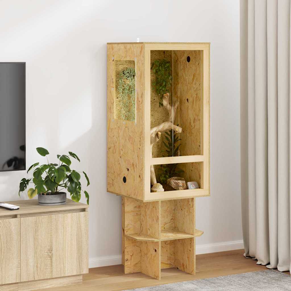 Terrario Marrone 50 x 50 x 100 cm OSB