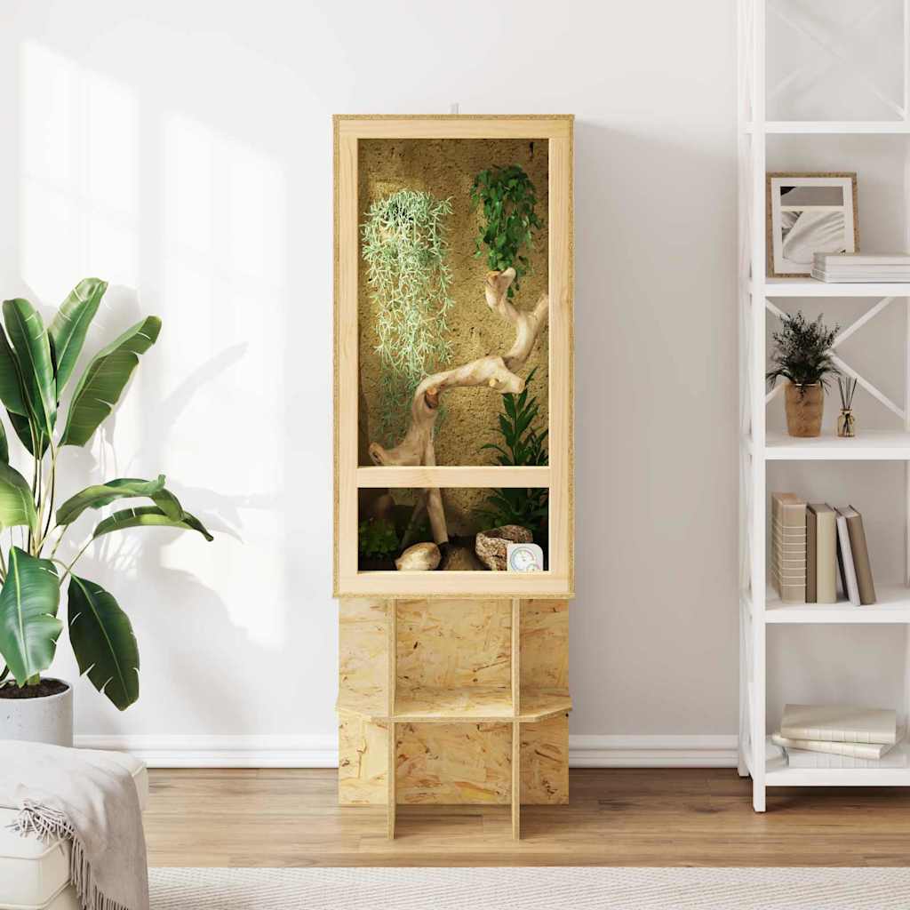 Terrario Marrone 50 x 50 x 100 cm OSB