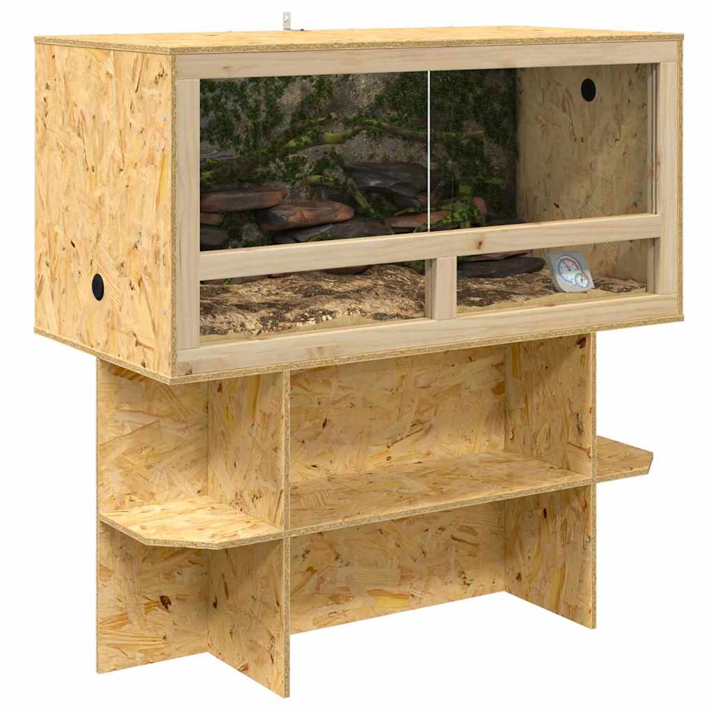 Base per Terrario Marrone 100 x 50 x 50 cm OSB