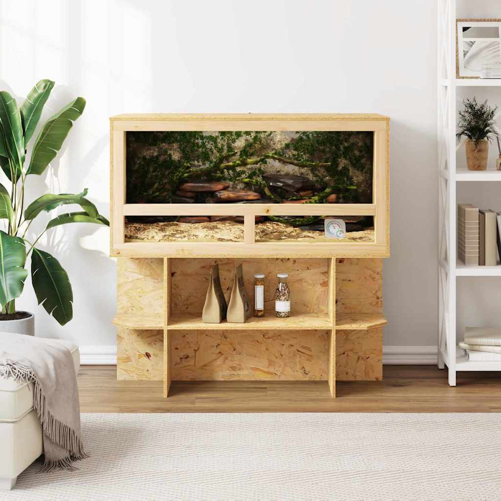 Base per Terrario Marrone 100 x 50 x 50 cm OSB