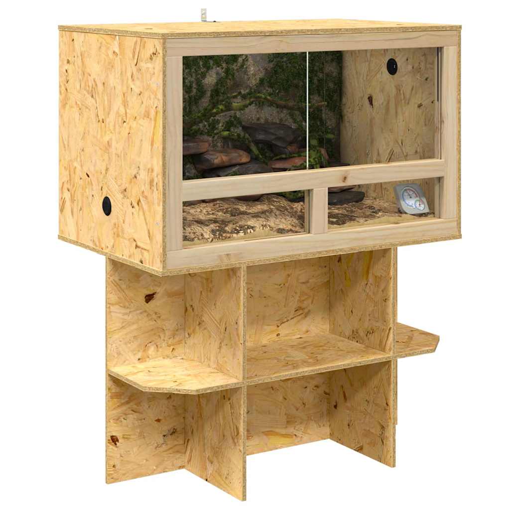 Base per Terrario Marrone 80 x 50 x 50 cm OSB