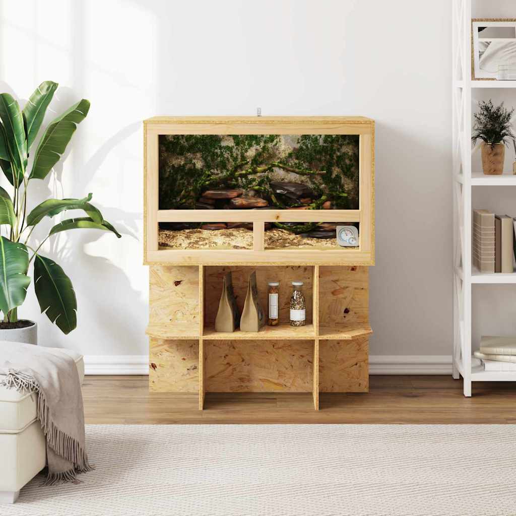 Base per Terrario Marrone 80 x 50 x 50 cm OSB