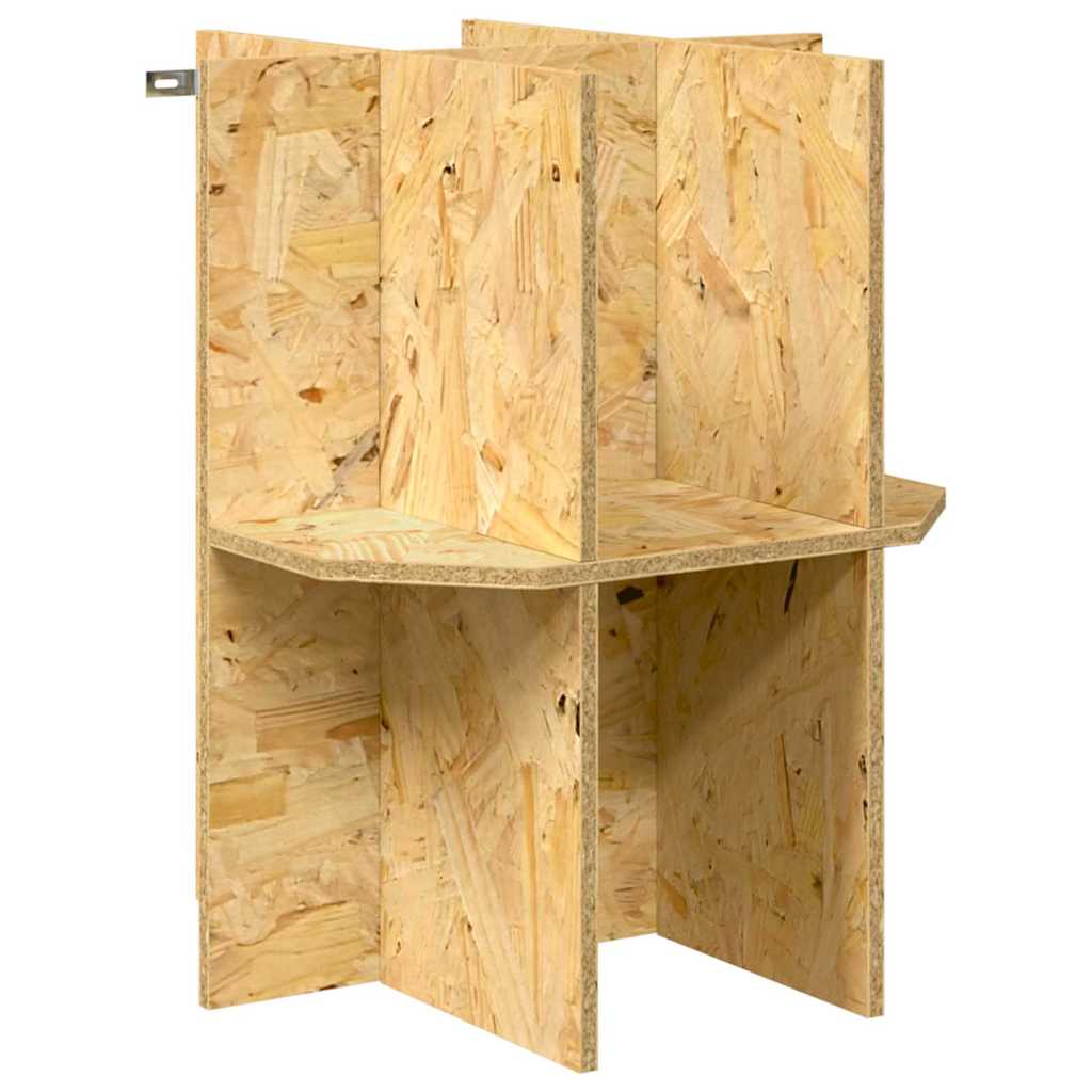 Base per Terrario con lo scaffale Marrone 40 x 40 x 50 cm OSB