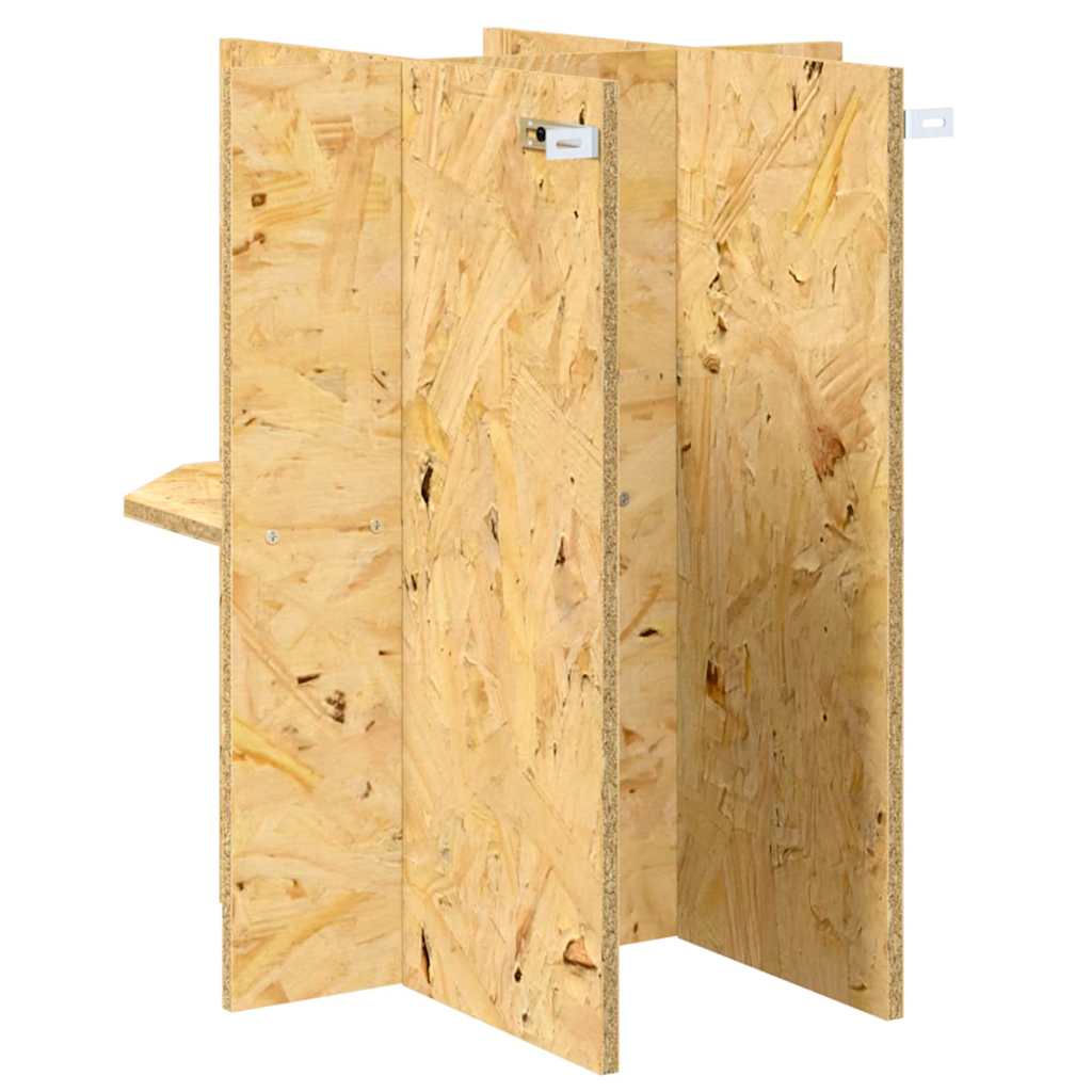 Base per Terrario con lo scaffale Marrone 40 x 40 x 50 cm OSB