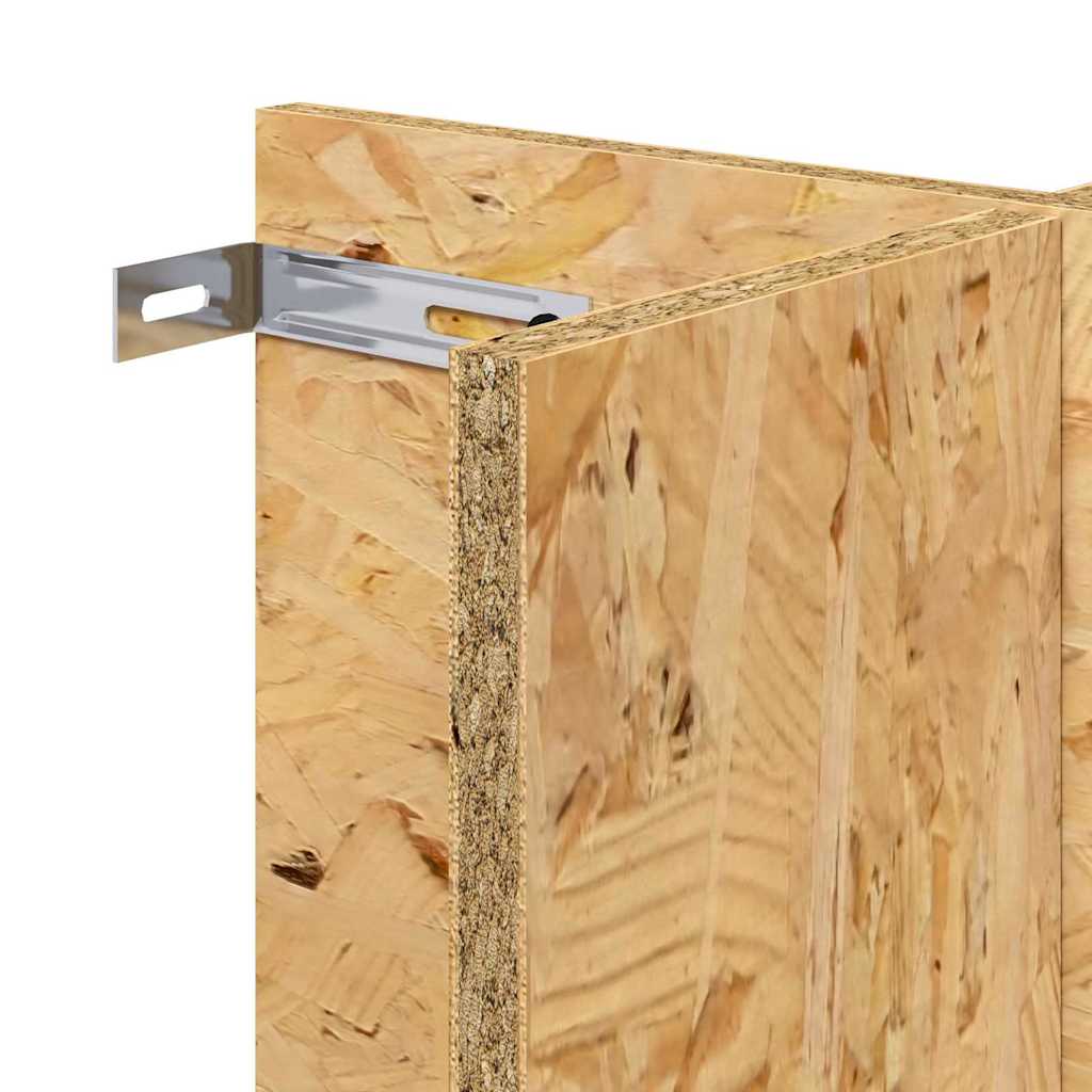 Base per Terrario con lo scaffale Marrone 60 x 30 x 50 cm OSB