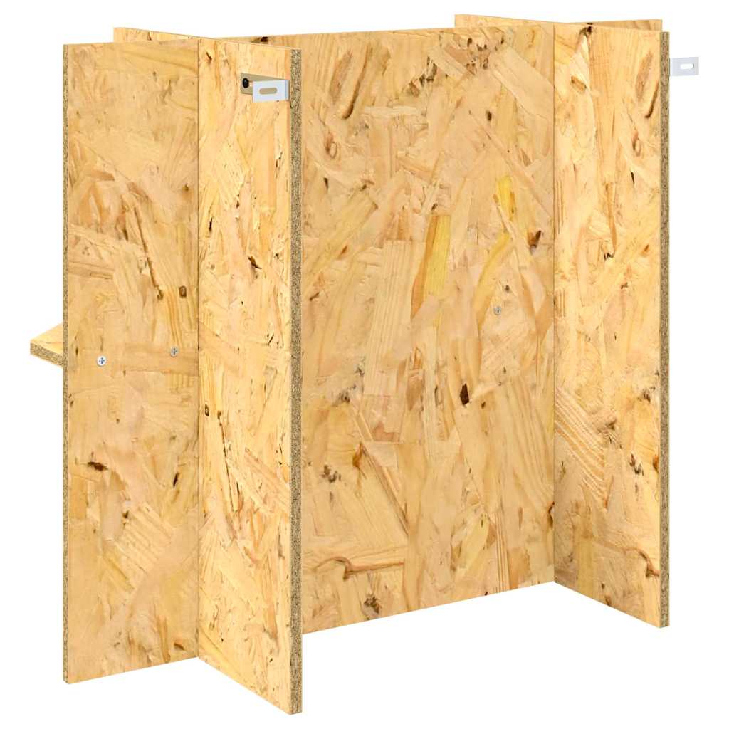 Base per Terrario con lo scaffale Marrone 60 x 30 x 50 cm OSB