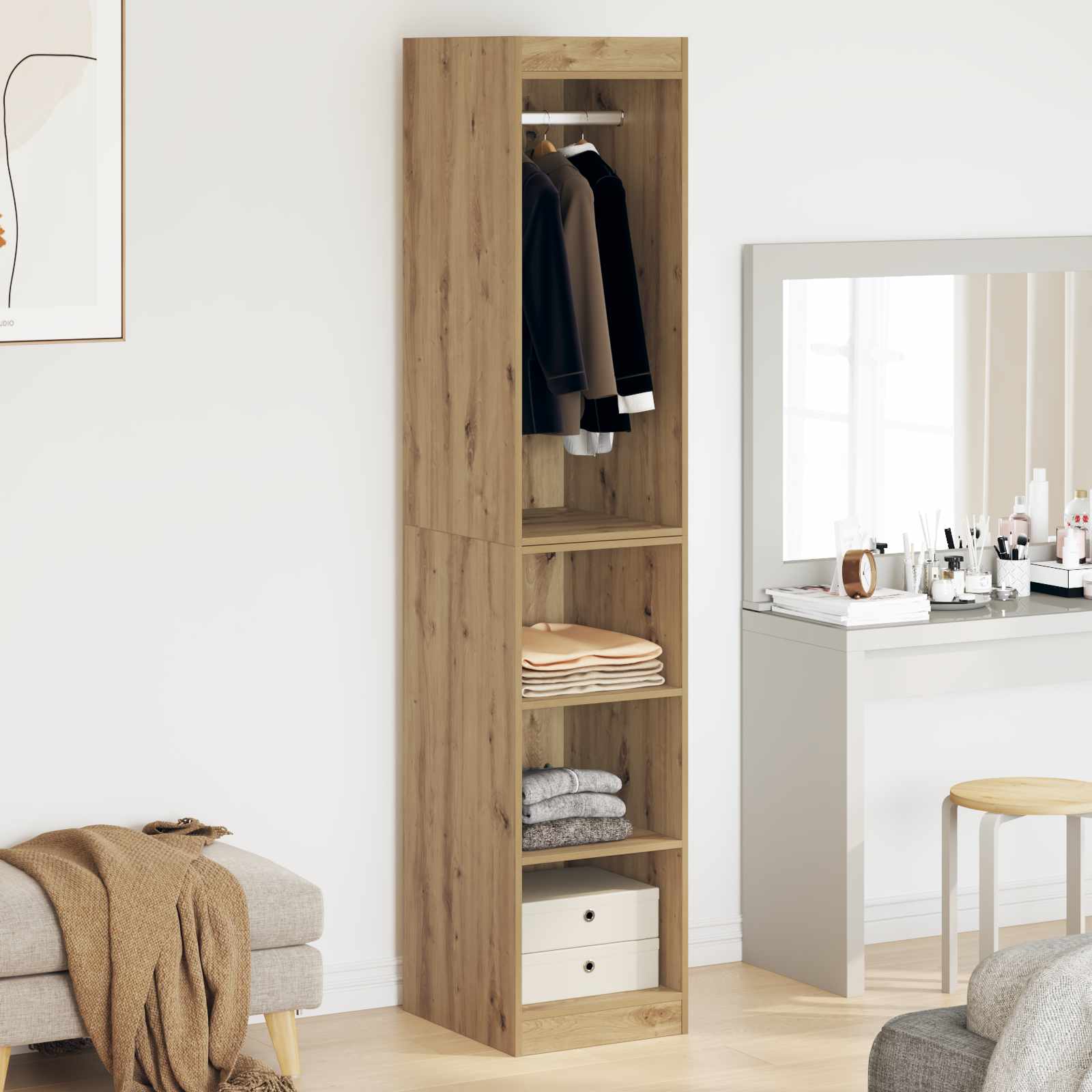 Guardaroba Rovere Artigianale 41 x 48 x 102 cm