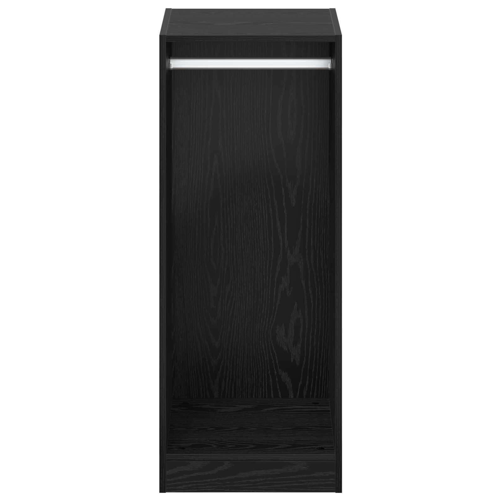 Guardaroba Rovere Nero 41 x 48 x 102 cm Legno ingegnerizzato