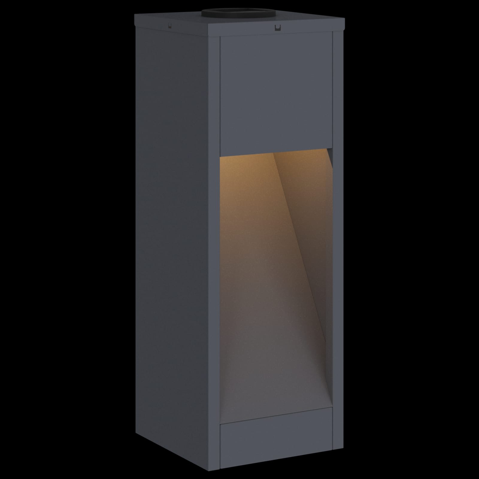 Lucina LED Solare da Percorso 2 pz Bianco caldo 18 x 18 x 50 cm