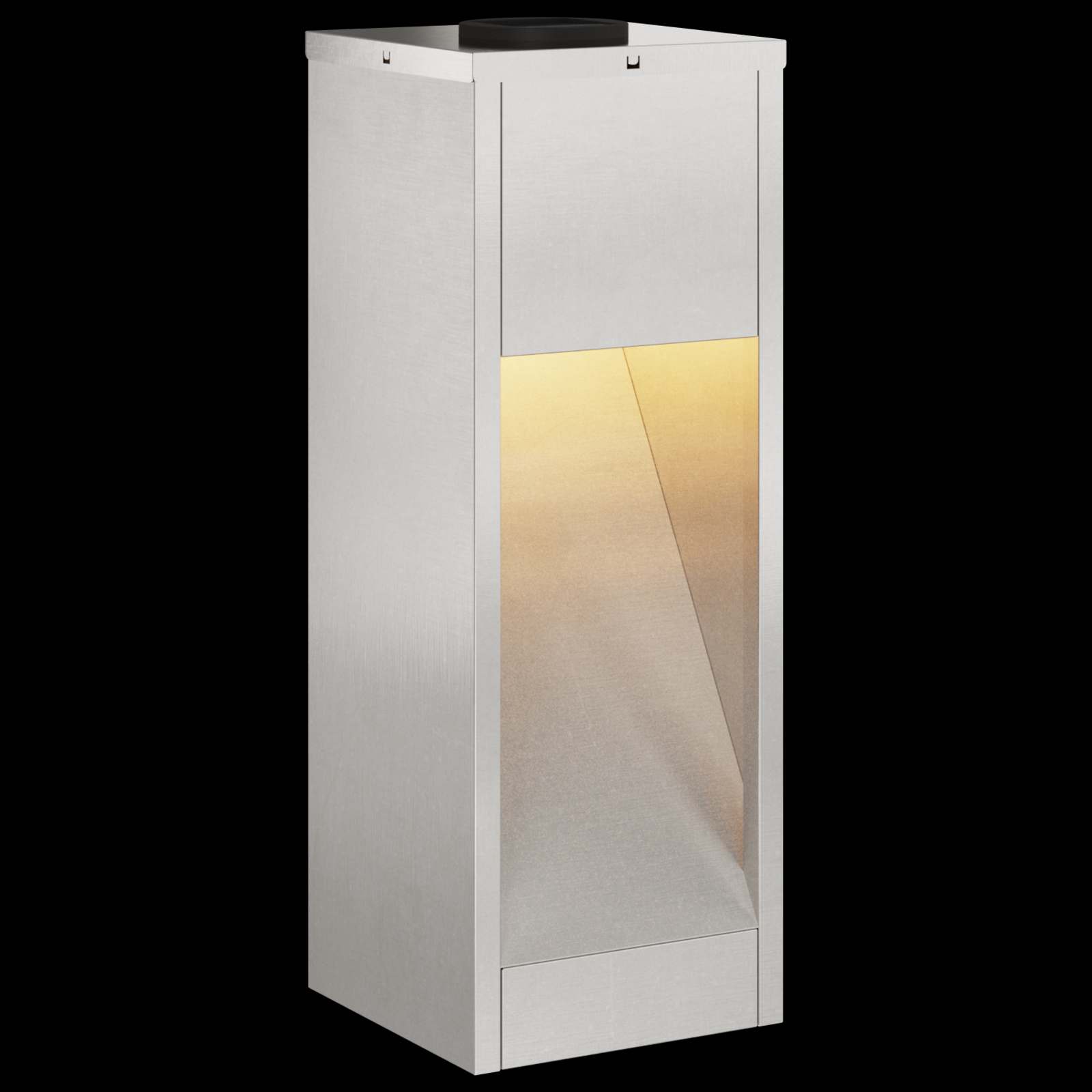 Lucina LED Solare da Percorso 2 pz Bianco caldo 18 x 18 x 50 cm