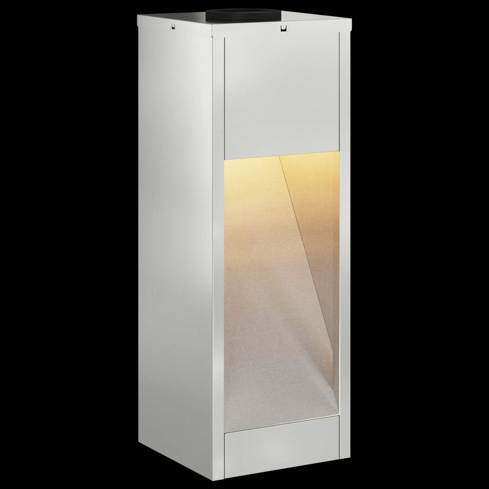 Lucina LED Solare da Percorso 2 pz Bianco caldo 18 x 18 x 50 cm