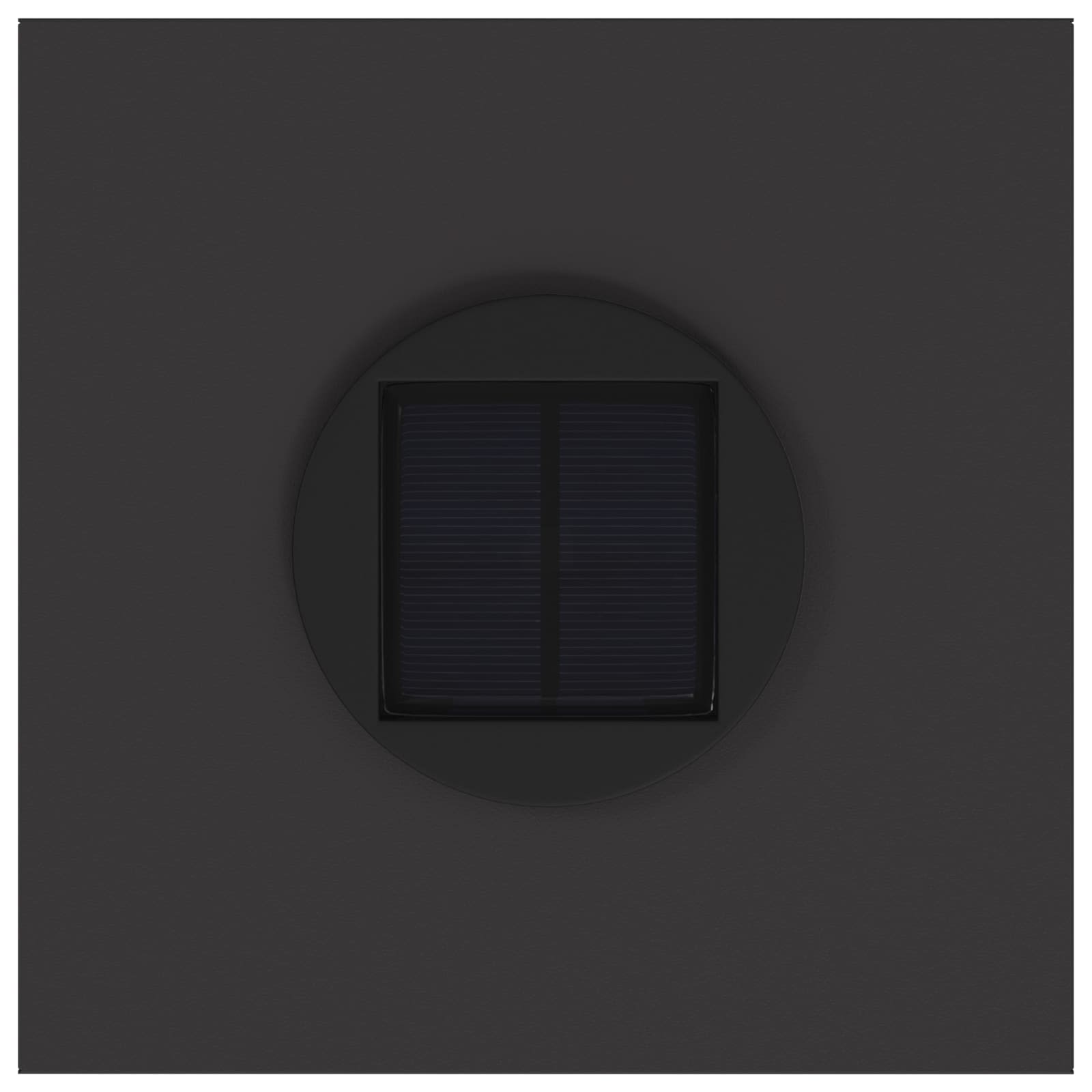 Lucina LED Solare da Percorso 2 pz Bianco caldo 18 x 18 x 80 cm
