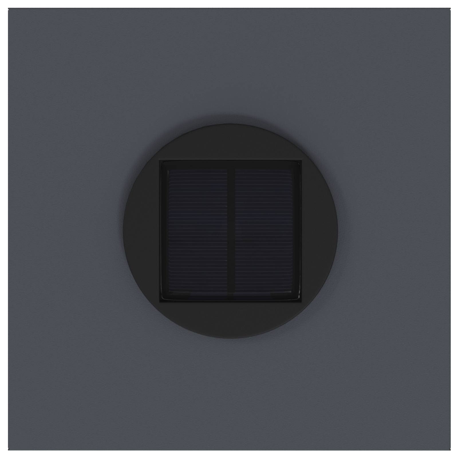 Lucina LED Solare da Percorso 2 pz Bianco caldo 18 x 18 x 80 cm
