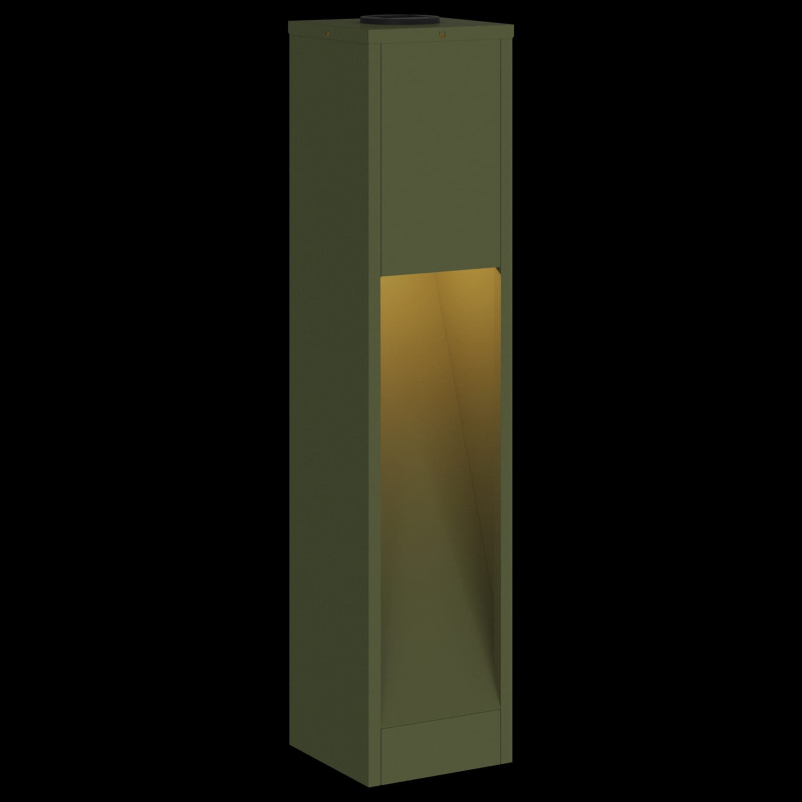 Lucina LED Solare da Percorso 2 pz Bianco caldo 18 x 18 x 80 cm