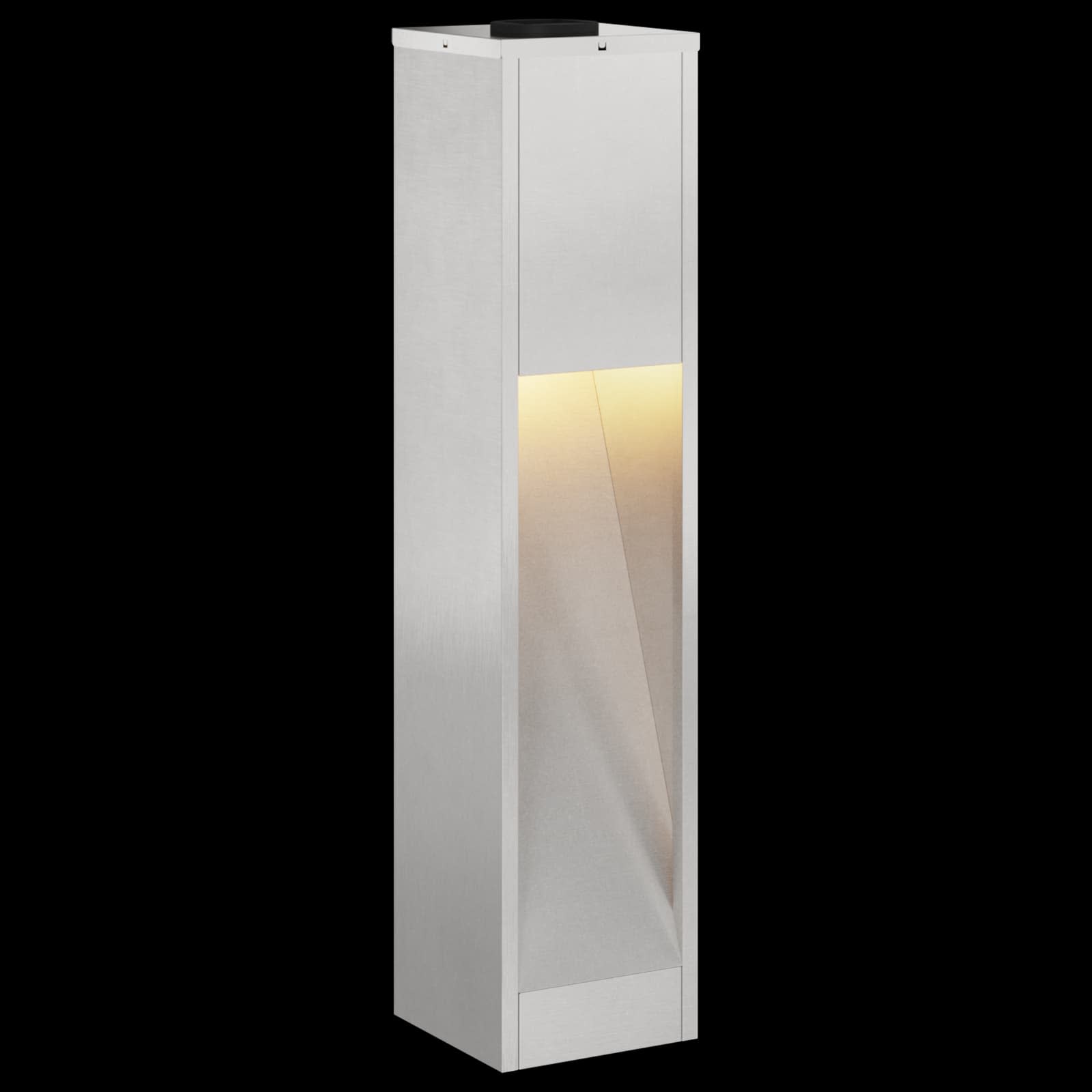 Lucina LED Solare da Percorso 2 pz Bianco caldo 18 x 18 x 80 cm