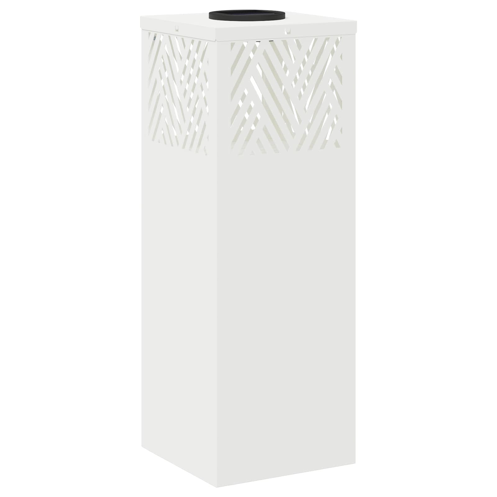 Faro LED solare per sentieri 2 pz Bianco caldo 18 x 18 x 50 cm