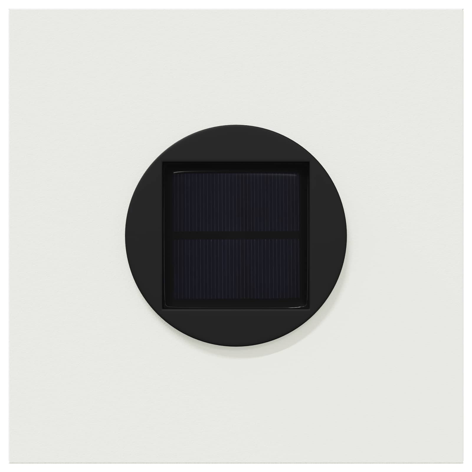 Faro LED solare per sentieri 2 pz Bianco caldo 18 x 18 x 50 cm