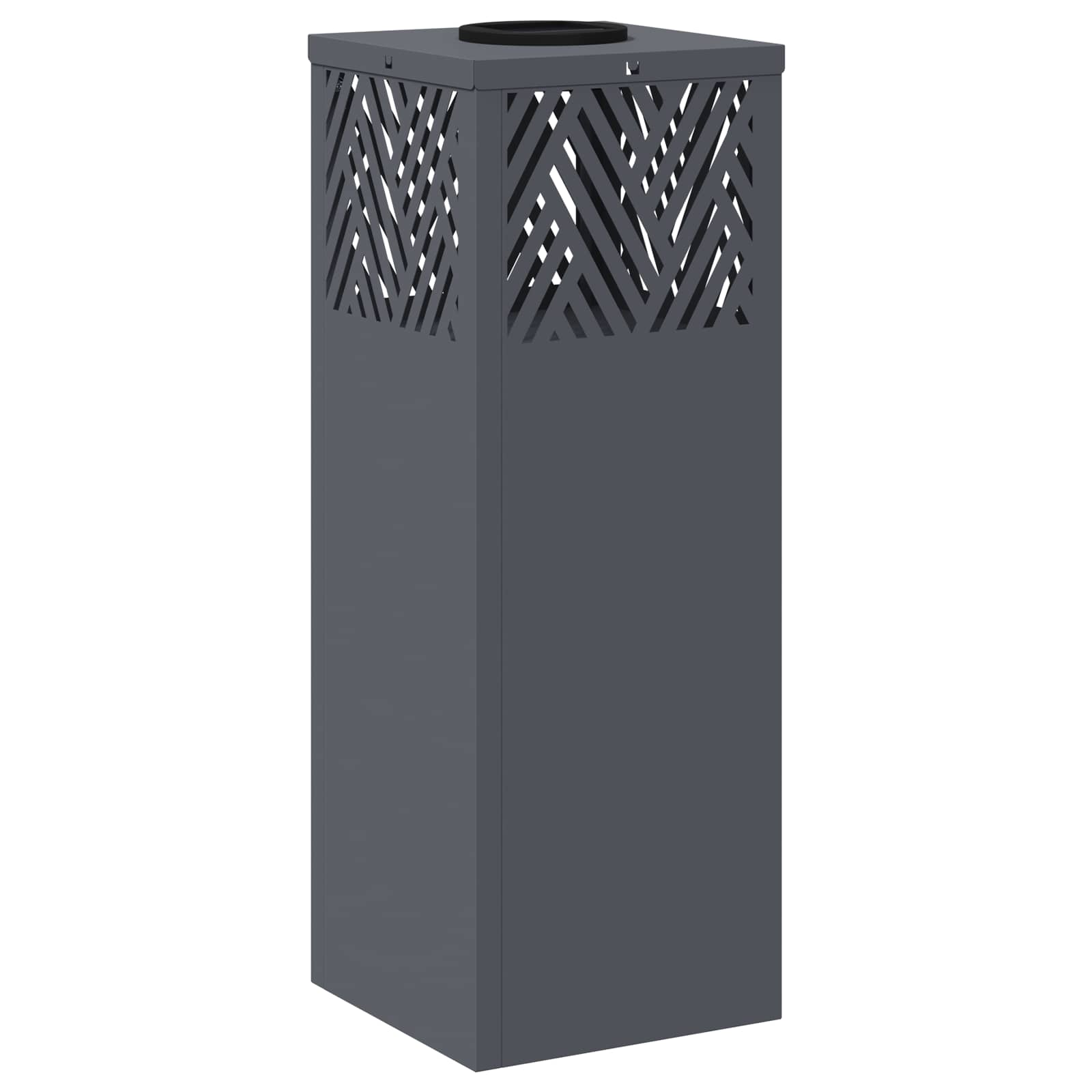 Faro LED solare per sentieri 2 pz Bianco caldo 18 x 18 x 50 cm