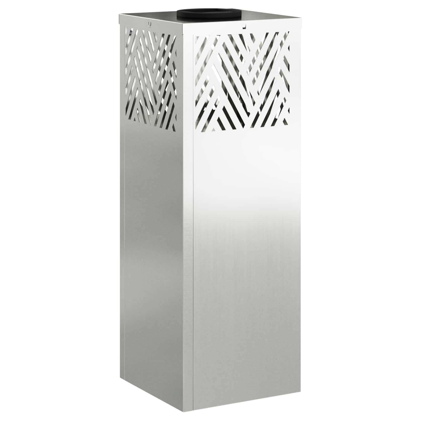 Faro LED solare per sentieri 2 pz Bianco caldo 18 x 18 x 50 cm