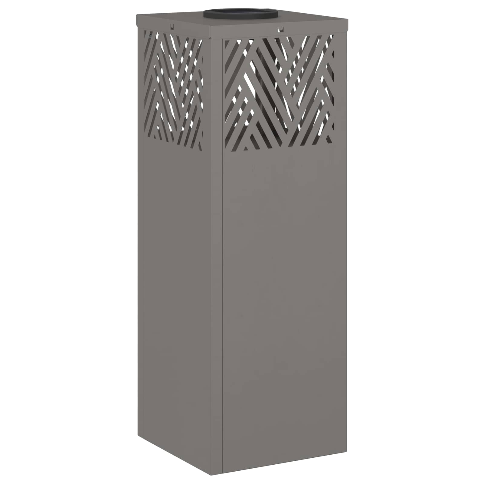 Faro LED solare per sentieri 2 pz Bianco caldo 18 x 18 x 50 cm