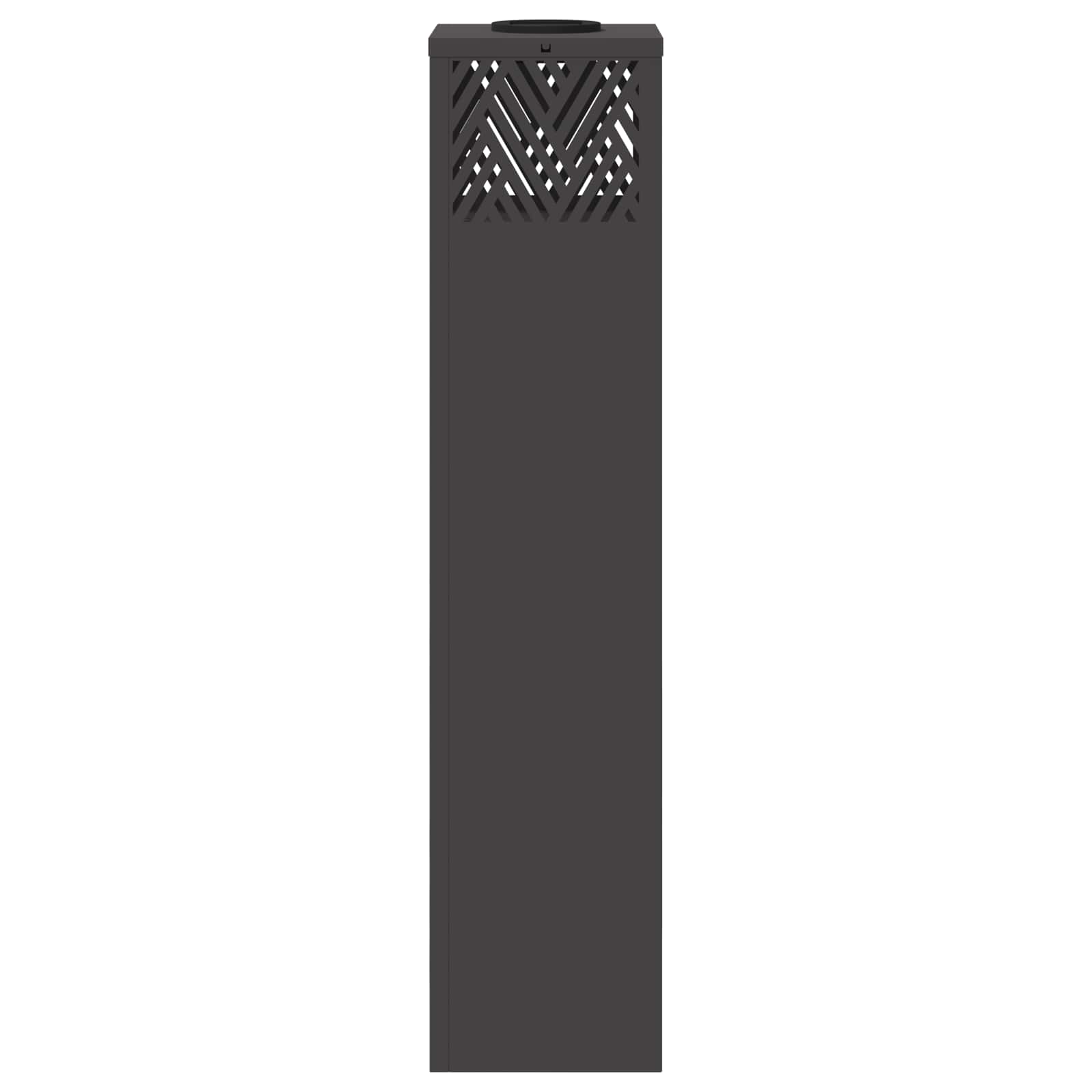 Faro LED solare per sentieri 2 pz Bianco caldo 18 x 18 x 80 cm