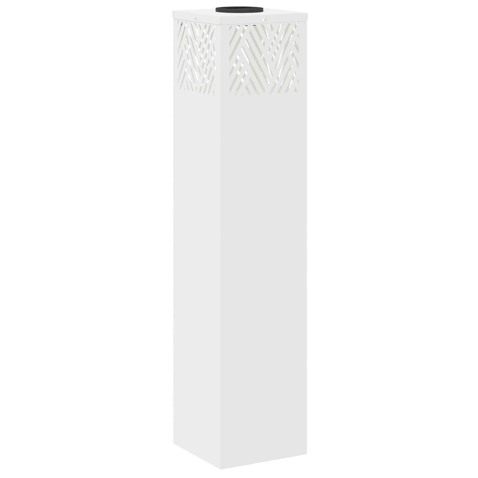 Faro LED solare per sentieri 2 pz Bianco caldo 18 x 18 x 80 cm