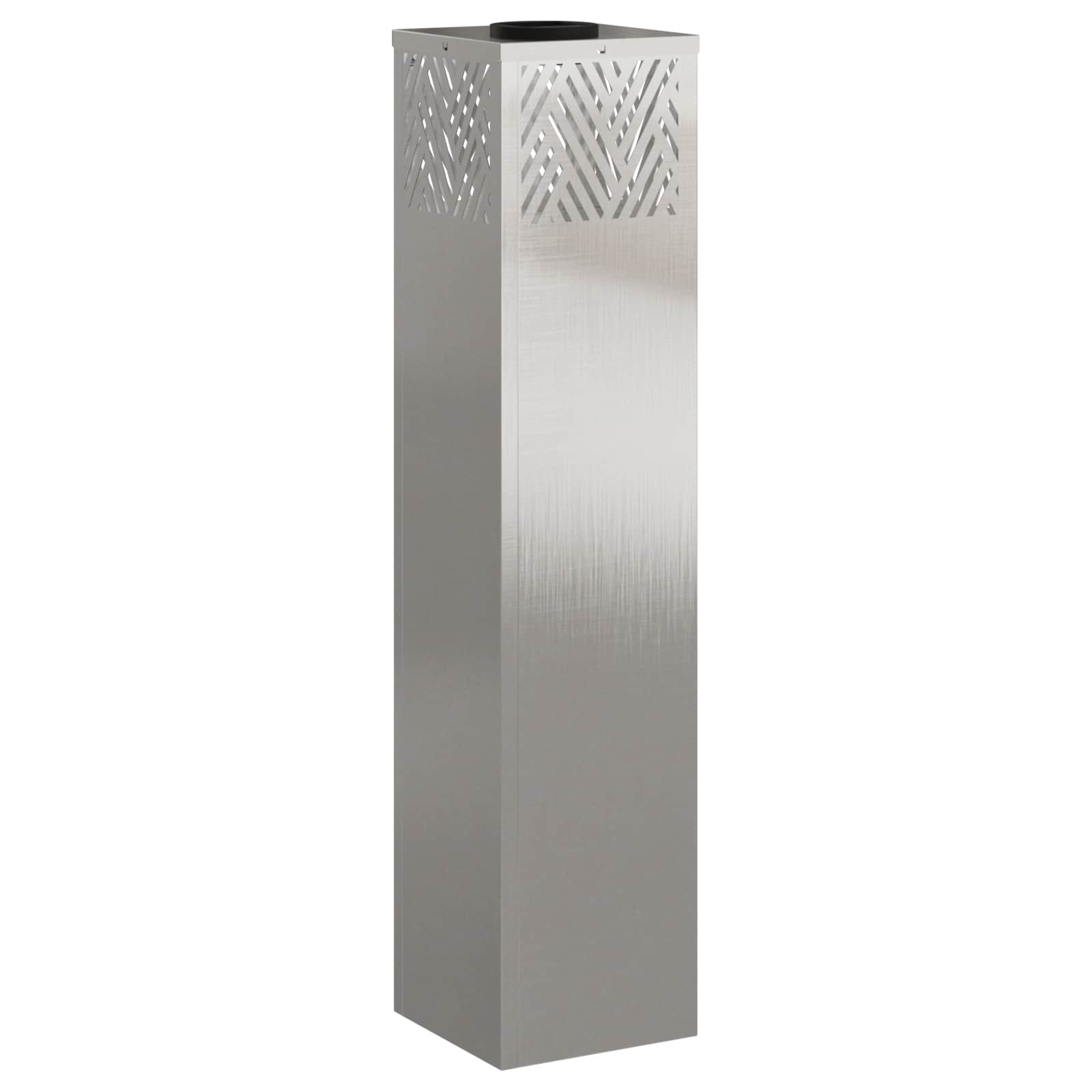 Faro LED solare per sentieri 2 pz Bianco caldo 18 x 18 x 80 cm