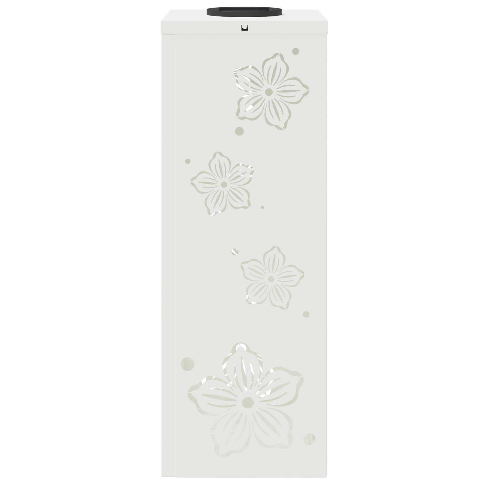 Faro LED solare per sentieri 2 pz Bianco caldo 18 x 18 x 50 cm