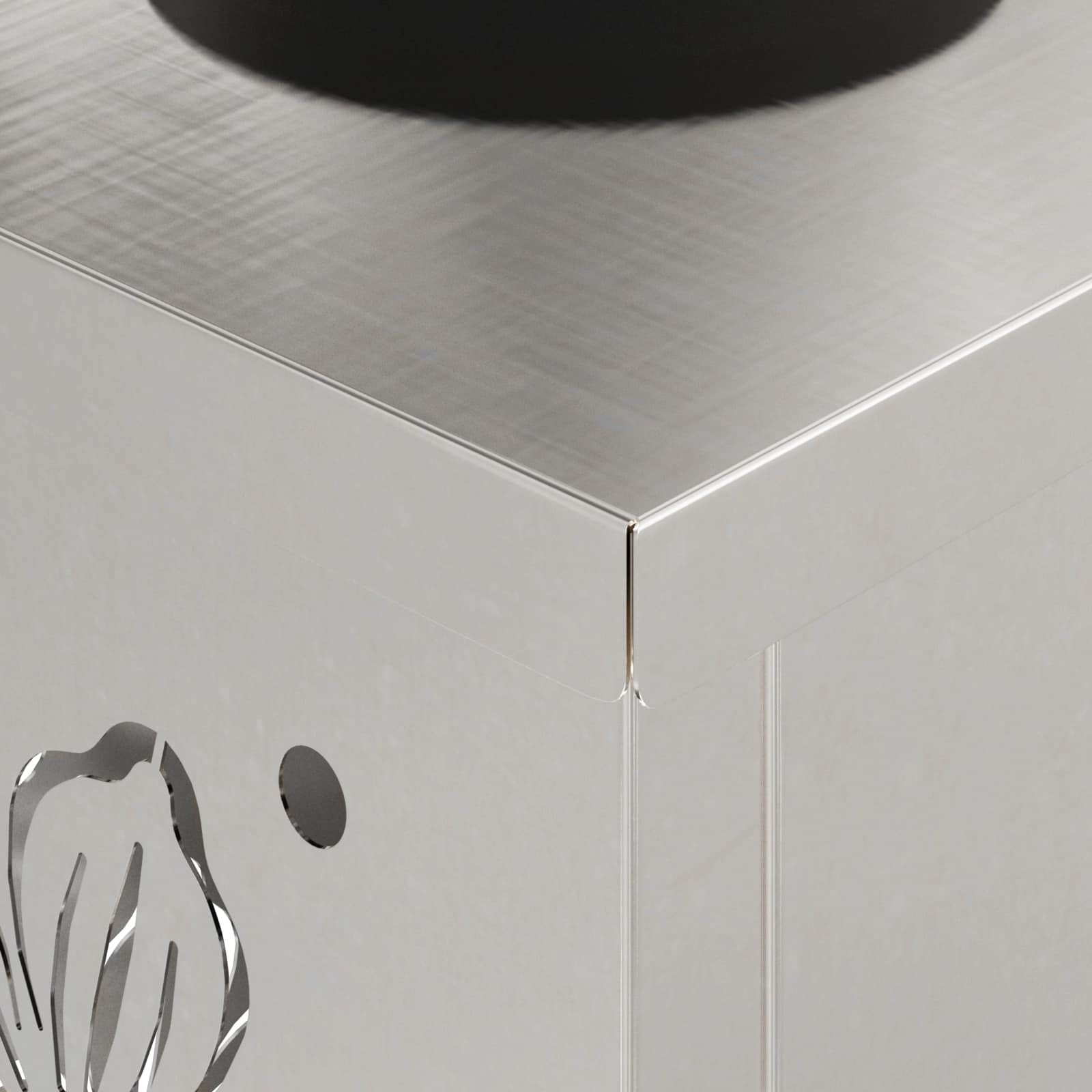 Faro LED solare per sentieri 2 pz Bianco caldo 18 x 18 x 50 cm