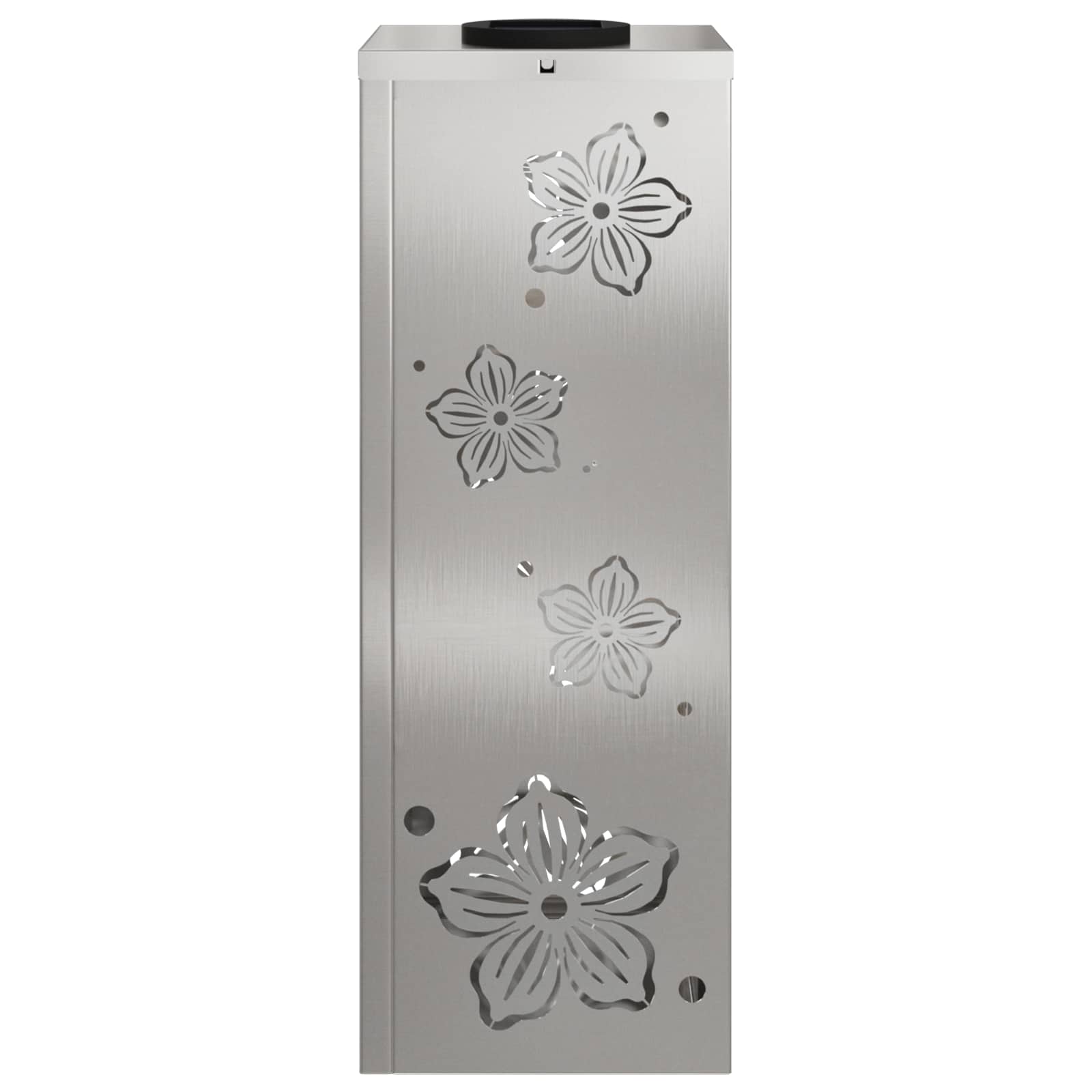 Faro LED solare per sentieri 2 pz Bianco caldo 18 x 18 x 50 cm