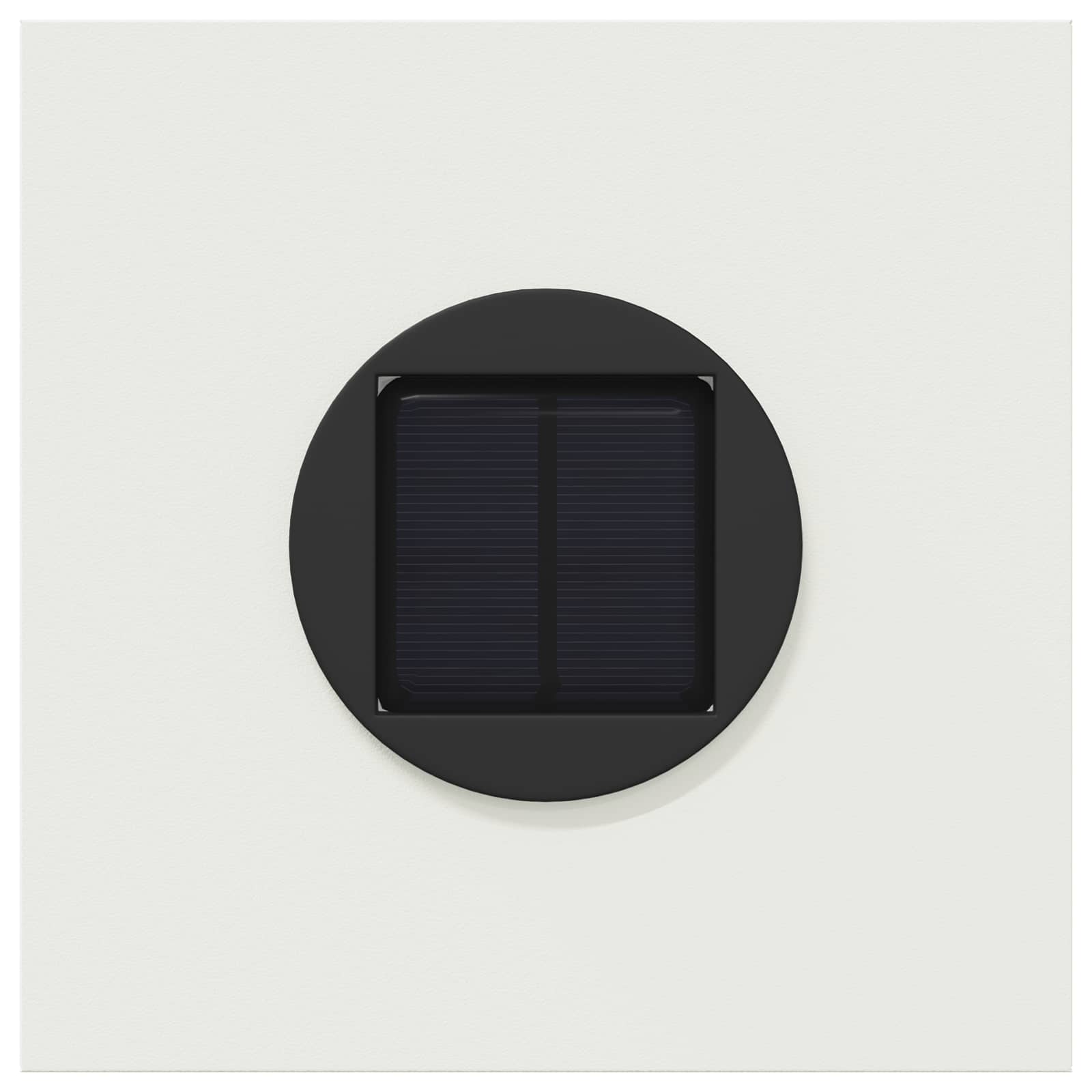Faro LED solare per sentieri 2 pz Bianco caldo 18 x 18 x 80 cm