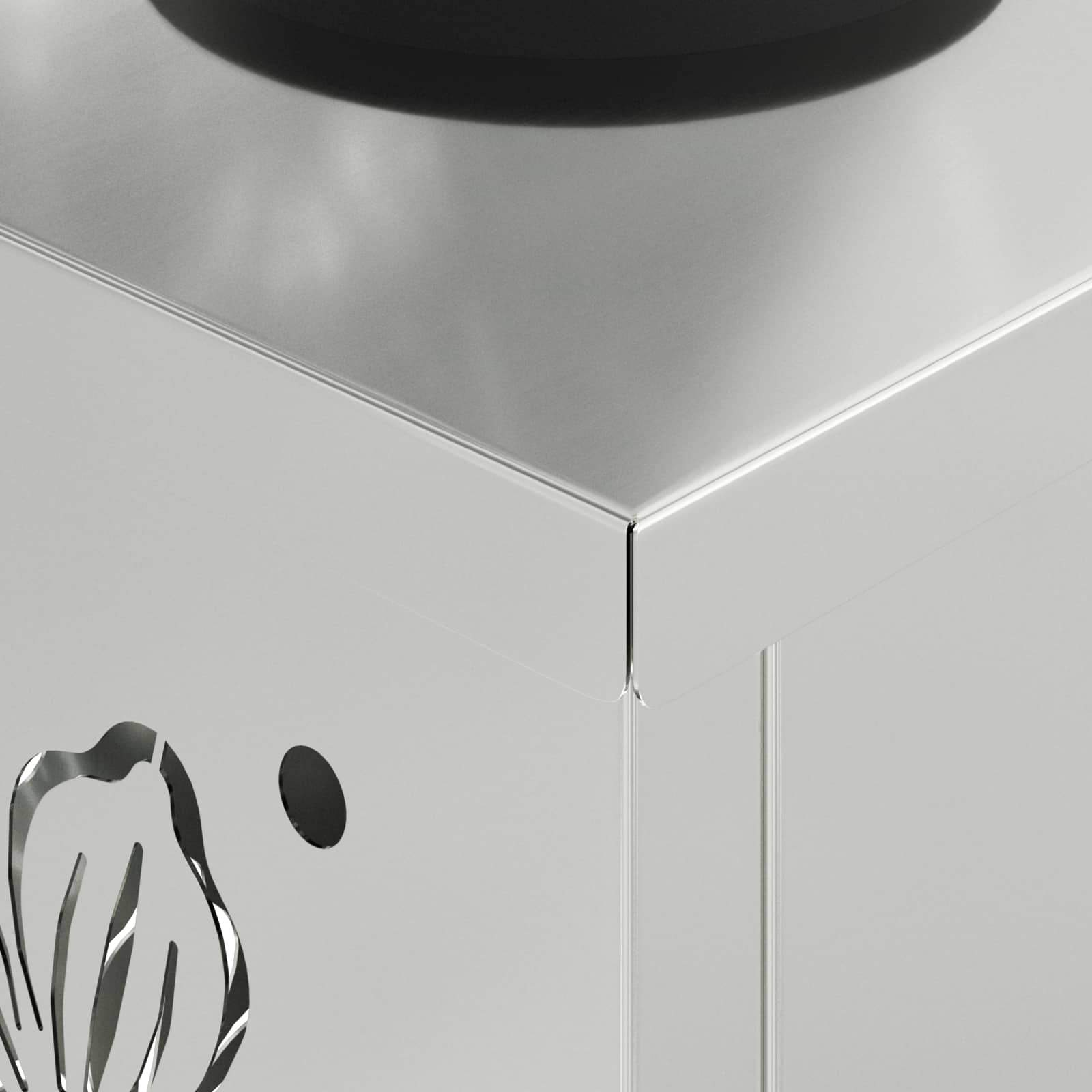 Faro LED solare per sentieri 2 pz Bianco caldo 18 x 18 x 80 cm