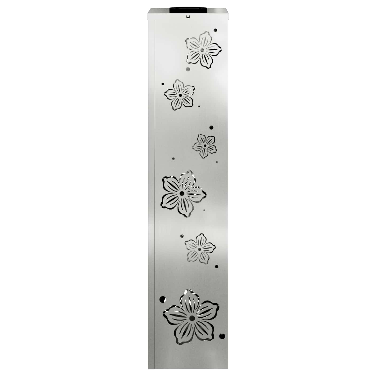 Faro LED solare per sentieri 2 pz Bianco caldo 18 x 18 x 80 cm