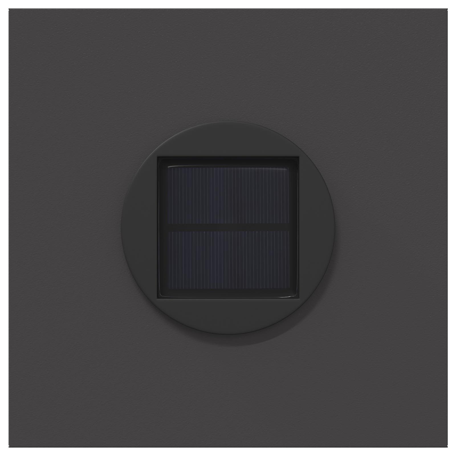 Faro LED solare per sentieri 2 pz Bianco caldo 18 x 18 x 50 cm