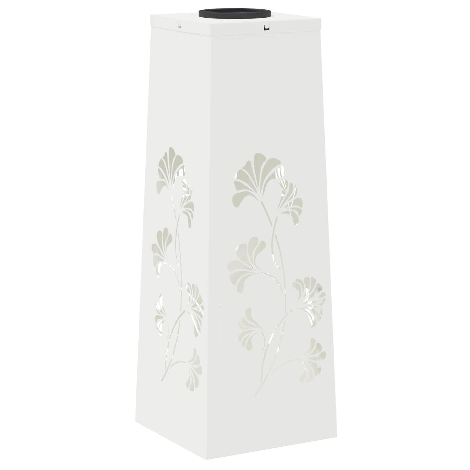Faro LED solare per sentieri 2 pz Bianco caldo 18 x 18 x 50 cm