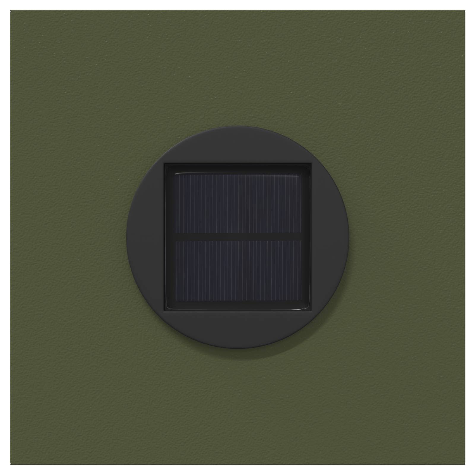 Faro LED solare per sentieri 2 pz Bianco caldo 18 x 18 x 50 cm